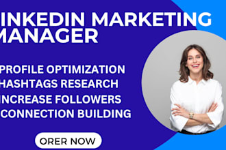 be your digital content creator and linkedin social media marketing manager