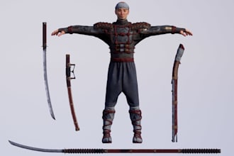 optimize unreal engine character model, assets, texture, animation, uv map, nsfw