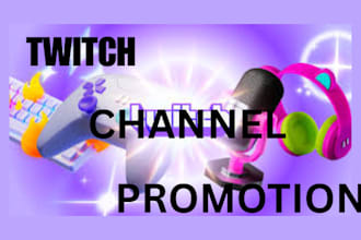 organically boost your twitch channel with real and active viewers