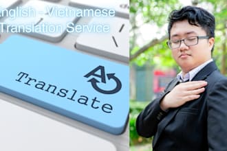 translate entertainment and culture documents from english to vietnamese