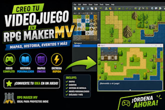 desarrollo de videojuegos en rpg marker mv