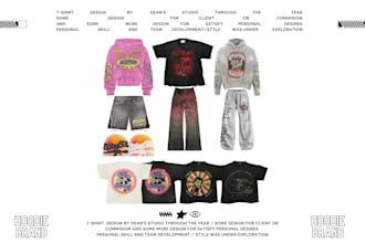 create streetwear clothing graphic t shirt and hoodie design