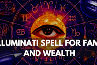 cast a powerful luck spell, good fortune spell for you