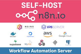 install and configure your n8n workflow automation server