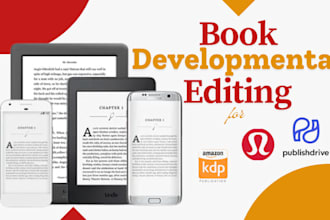 be your developmental book editor, proofread, do line editing for non fiction
