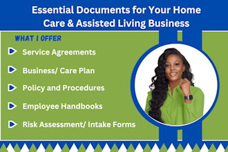 do policy, procedure risk assessment client intake form care plan for home care