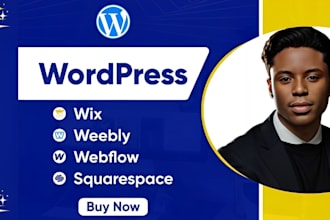 migrate clone revamp webflow wix squarespace hostinger site to wordpress website