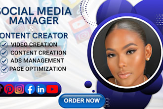 be your social media manager and content creator kick promotion