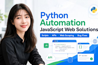 build python automation and web scraping scripts