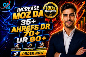 increase domain authority moz da ahrefs DR white hat links