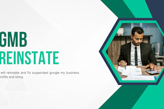 reinstate and fix google my business profile