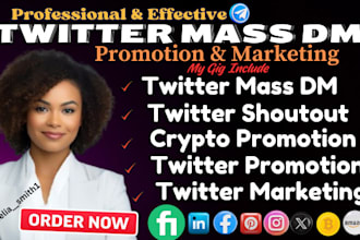 do twitter mass dm crypto twltter promotion marketing direct messages on twltter