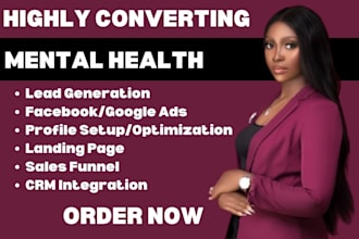 generate health and fitness leads, mental health leads, medical doctor leads