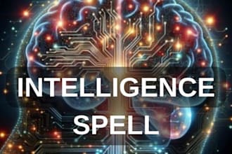 cast a powerful spell to enhance your intelligence