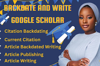 write and increase google scholar article citation using higher impact factor