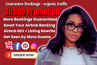 do airbnb promotion airbnb marketing airbnb listing hotel bookings SEO marketing