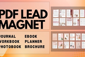 lead magnet pdf lead magnet design ebook design workbook pdf lead magnet