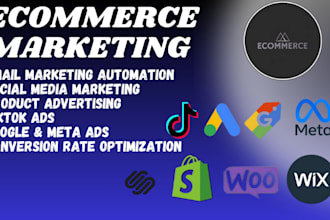 do ecommerce marketing shopify social media marketing and sales funnel with cro