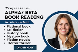beta read fantasy science fiction novels historical horror thriller mystery book