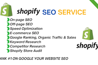 do advance shopify SEO to boost sales ranking traffic shopify optimization