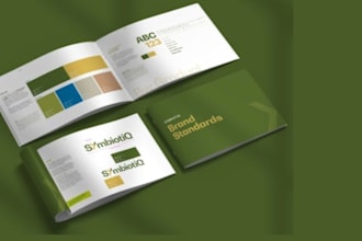 design brand book brand style guide rebrand brand identity futuristic y2k logo