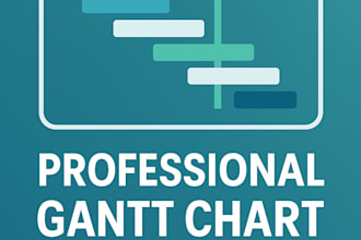 create a professional gantt chart in excel