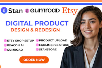 do stan store design, payhip, beacons ai, gumroad, stan store marketing