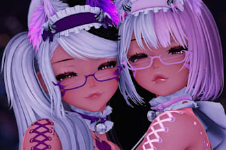 edit create custom vrchat avatar furry vrc vrm vr character nsfw 3d model