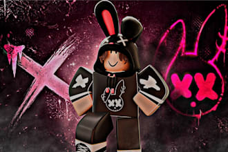 make you a roblox gfxs icon, banner, pfp or thumbnail