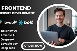 build high performing website and web app using lovable dev and bolt new ai