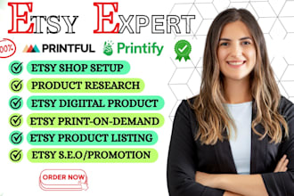 setup etsy shop, etsy digital product listing, etsy SEO, etsy pod, etsy rank