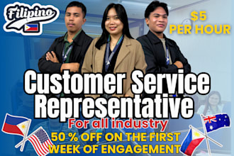 be your filipino customer service representative