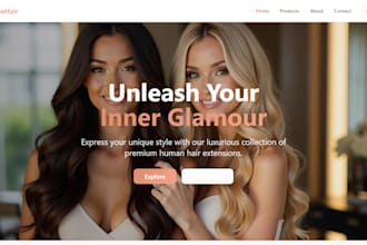 do hair extension website hair extension shopify store hair care shopify website