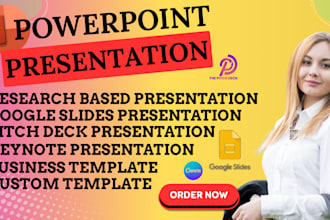 design premium google slides, pitch deck powerpoint presentation, canva template