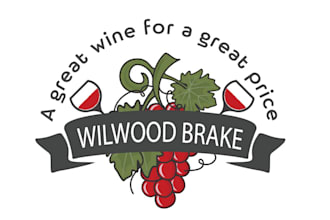 design a bar, wine, hookah, restaurant, smoke logo
