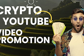 promote your crypto project on my youtube channel