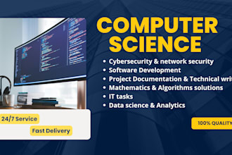 help with computer science projects, programming, and tech solutions