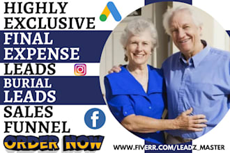 generate hot final expense leads burial insurance leads funeral insurance leads