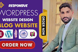 create a professional SEO friendly blog website in wordpress