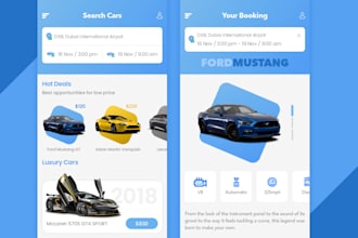 develop on demand luxury car booking app, chauffeur services, premium car app