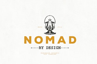 create a retro vintage candle company logo design