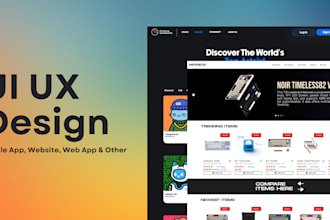 design and create a website prototype in figma for you