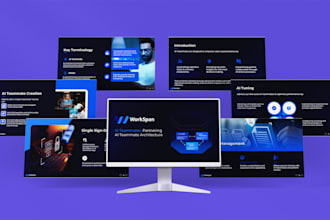 design, redesign powerpoint and investor pitch deck presentation, google slides