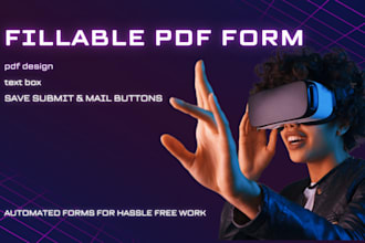 create fillable pdf form