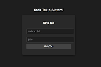 make a custom desktop stock management application