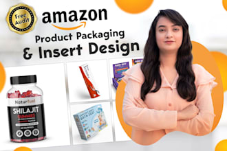 design luxury product packaging and insert cards with 3d mockups