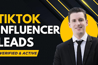 find tiktok influencers email for influencer marketing