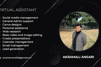 be your professional executive virtual assistant