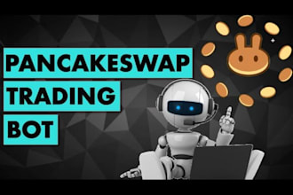 create pancake swap bot, uniswap trading bot, evm gmx on solana, volume bot