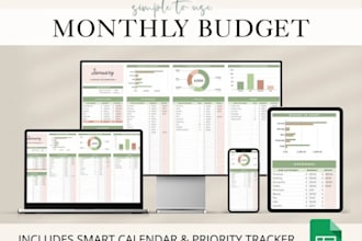 create custom budget google spreadsheets sleep tracker travel rental fitness